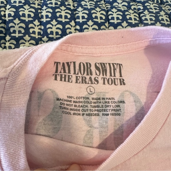 Taylor Swift The Eras Tour Light Pink Tee - Picture 2 of 5